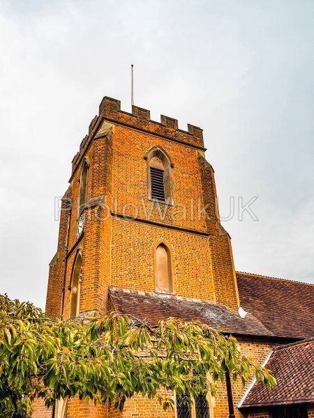St Johns Red Brick Church Windlesham - Photo Walk UK