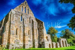 Battle Abbey Sussex UK. commemorates the Battle of Hastings 1066 - Photo Walk UK