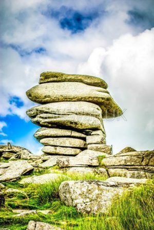 The Cheesewring stones, Minons, Cornwall, UK - Photo Walk UK
