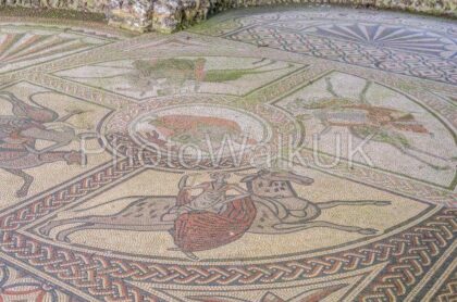 Roman Mosaic near Littlecote House Wiltshire - Photo Walk UK